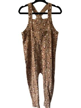 Jax & Lennon | Romper Overalls | Leopard